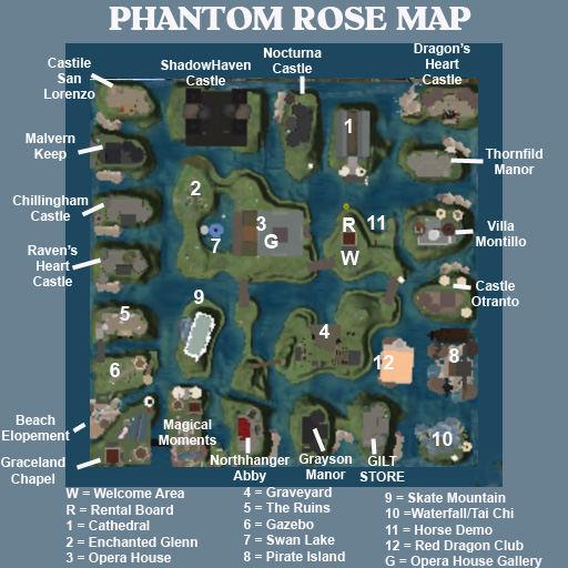 Phantom Rose Map